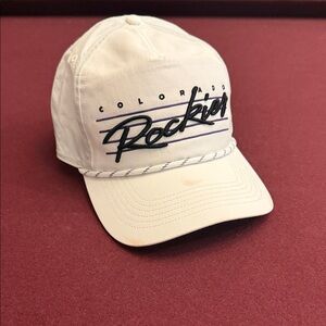 Colorado Rockies White Cap